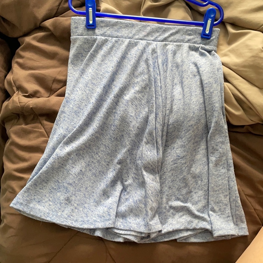 Light blue skirt